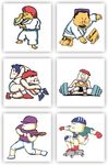 超炫吉郎POP插画卡通人物插画