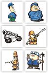 超炫吉郎POP插画卡通人物插画