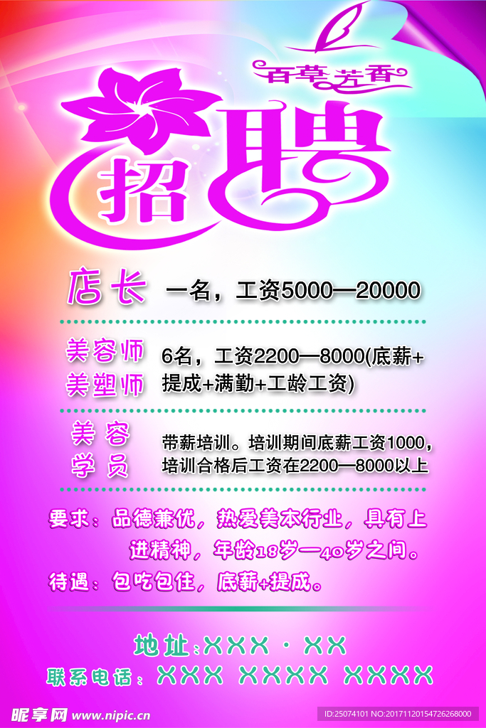 招聘海报