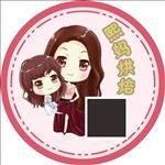 圆形 花环 彩色 艺术 背景