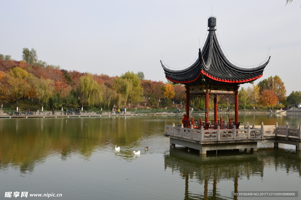 北宫彩叶风景