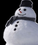 卡通雪人素材