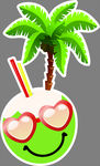 椰子 椰树 卡通