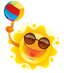 卡通太阳