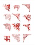 矢量花纹