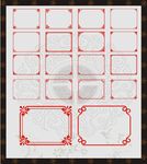欧式边框花纹