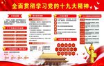 十九大展板