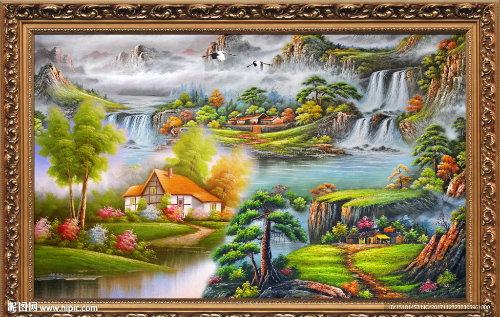 风景油画