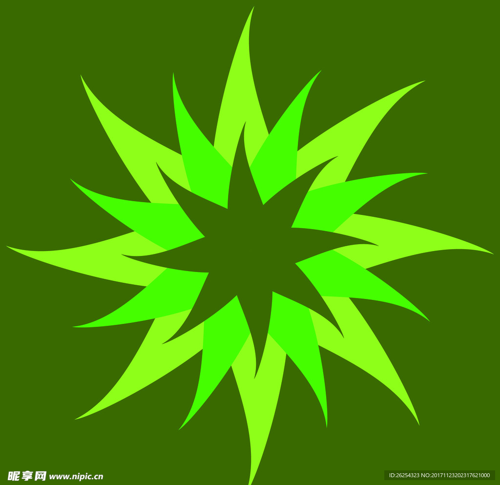 矢量花