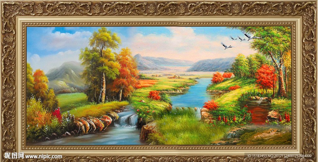 风景油画