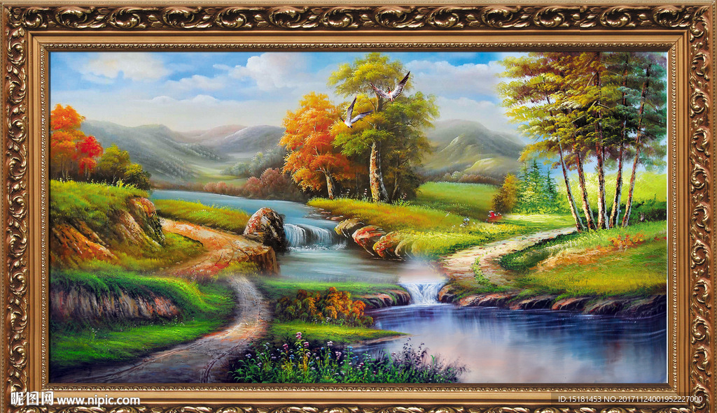 风景油画