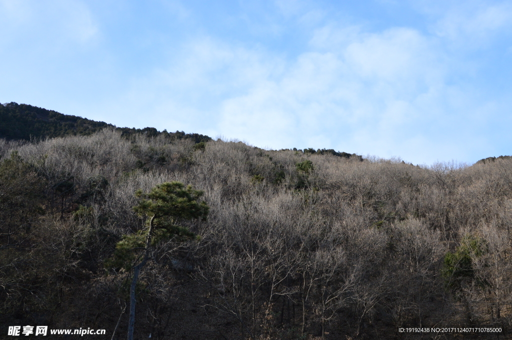 冬日西山