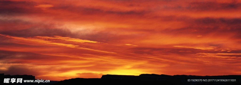 高清夕阳黄昏图