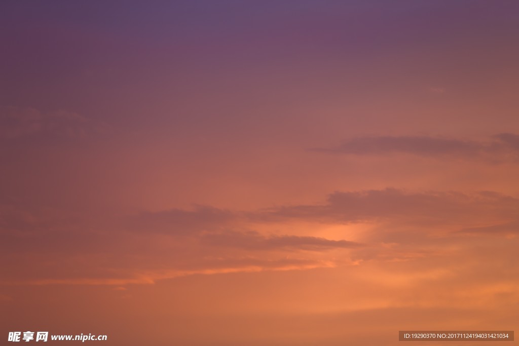 高清夕阳黄昏图
