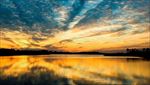高清夕阳黄昏图