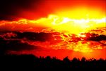高清夕阳黄昏图