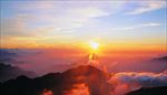 高清夕阳黄昏图