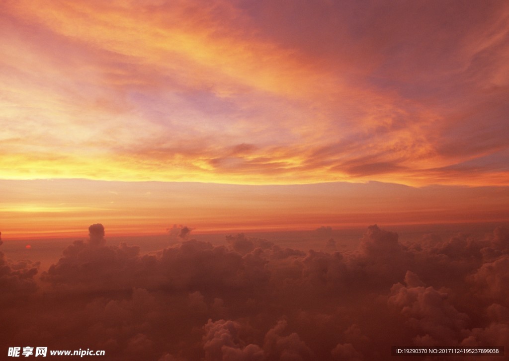 高清夕阳黄昏图