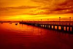 高清夕阳黄昏图