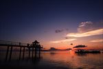 高清夕阳黄昏图