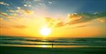 高清夕阳黄昏图
