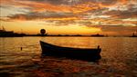 高清夕阳黄昏图