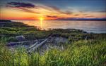 高清夕阳黄昏图