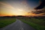 高清夕阳黄昏图
