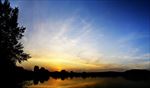 高清夕阳黄昏图