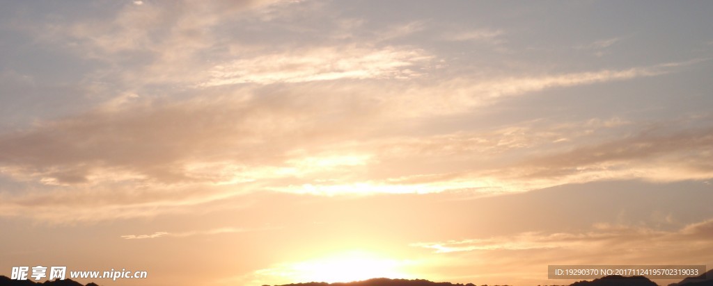 高清夕阳黄昏图
