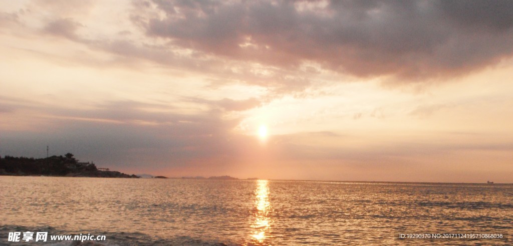 高清夕阳黄昏图