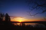高清夕阳黄昏图