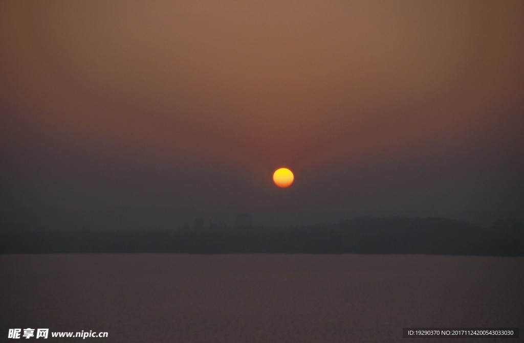 高清夕阳黄昏图