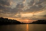 高清夕阳黄昏图