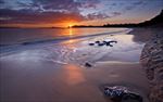 高清夕阳黄昏图