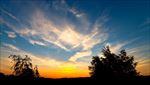 高清夕阳黄昏图