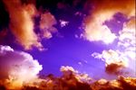 高清夕阳黄昏图