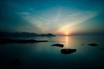 高清夕阳黄昏图