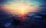 高清夕阳黄昏图