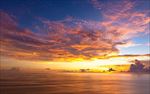 高清夕阳黄昏图