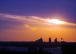 高清夕阳黄昏图