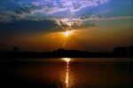 高清夕阳黄昏图
