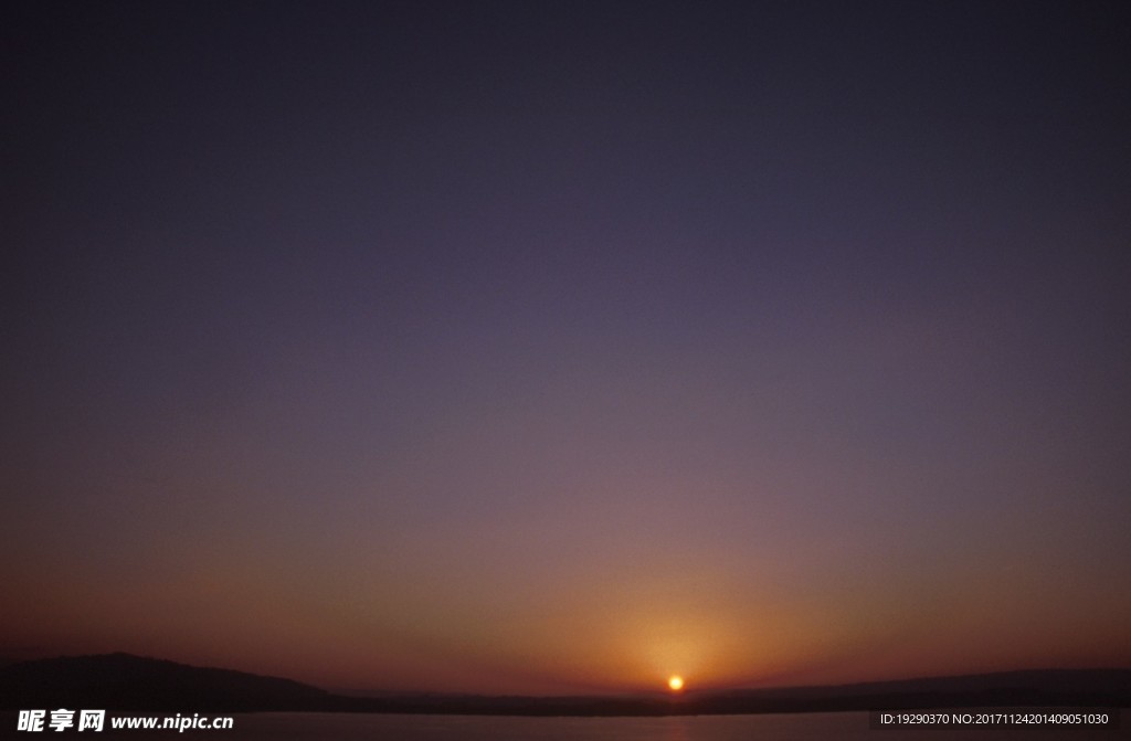 高清夕阳黄昏图