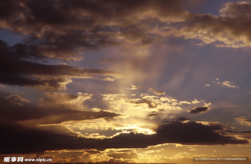 高清夕阳黄昏图