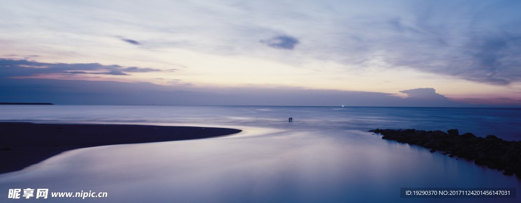 高清夕阳黄昏图