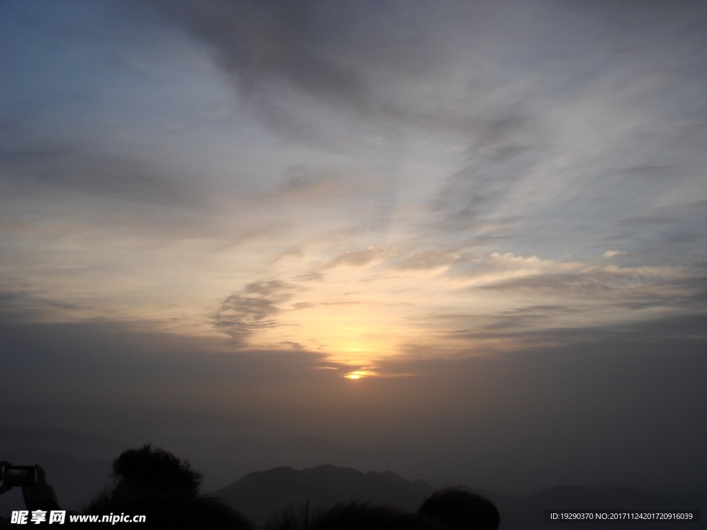 高清夕阳黄昏图