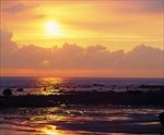 高清夕阳黄昏图