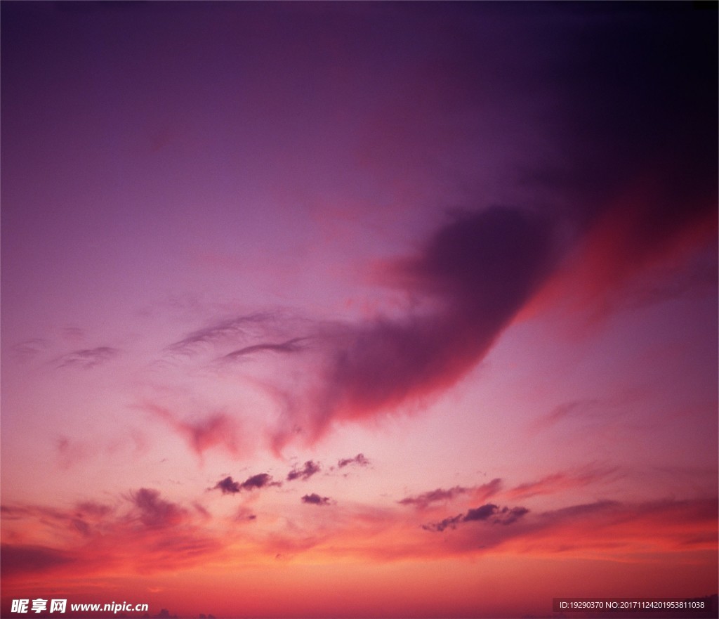 高清夕阳黄昏图
