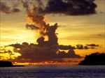 高清夕阳黄昏图