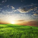 高清夕阳黄昏图